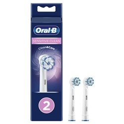 Насадки для электрических зубных щеток ORAL-B Sensitive Clean/ Sensi UltraThin (2 шт)