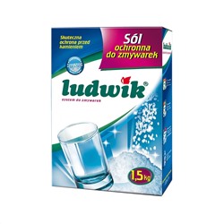 Соль для посудомоечных машин LUDWIK 1,5 кг