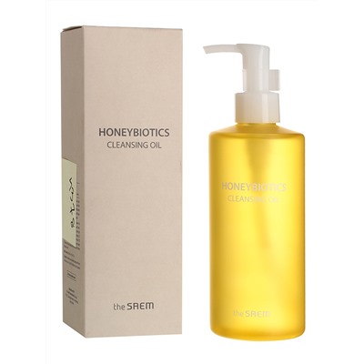 Масло очищающее с медом Honeybiotics Cleansing oil, THE SAEM, 300 мл