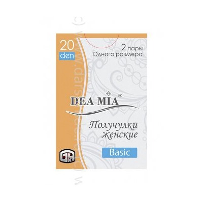 Получулки Dea Mia Basic 20 Conte [2 пары] Дроп