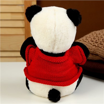 Мягкая игрушка «Панда» в кофте, 25 см