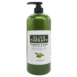 Шампунь-кондиционер для волос с маслом Оливы Olive Two Way Shampoo Aspasia, Aspasia, 1500 г
