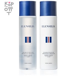 ELENSILIA Escargot Original Perfect Core Fit Toner Lotion Set - Набор с Муцином Улитки для ухода за кожей лица (Тонер+Лосьон) 150*2шт.,