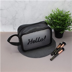 Косметичка "Hello", black