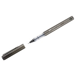 Ручка-роллер Faber-Castell "Free Ink Needle" черная 0,7мм одноразовая 348299/12/Япония