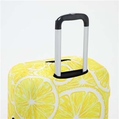 Чехол для чемодана 20", цвет жёлтый