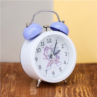 Часы-будильник "Unicorn", purple