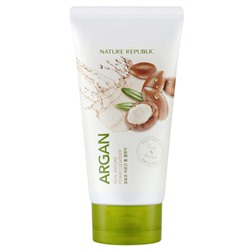 NATURE REPUBLIC Real Nature Пенка для умывания с экстрактом арганы