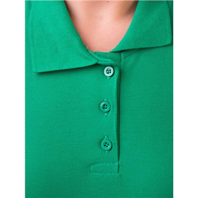Рубашка поло женская Мос Ян Текс цвет "Зеленый"