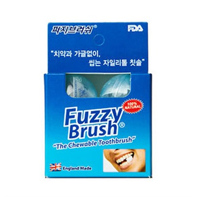 Fuzzy Brush Extra Mint Разовая зубная щетка с освежающим ароматом мяты (4шт)