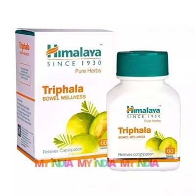 Трифала (60 таб, 250 мг), Triphala, произв. Himalaya