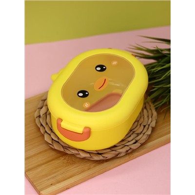 Ланчбокс "Chick transparent", yellow