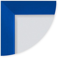 Рамка для сертификата Метрика 21x30 (A4) Stella пластик синий, с пластиком		артикул 5-42192