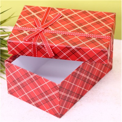 Подарочная коробка «Red cell», 25.5*19.5*11.5