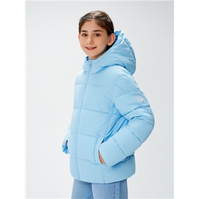 Куртка детская для девочек Shtu голубой
