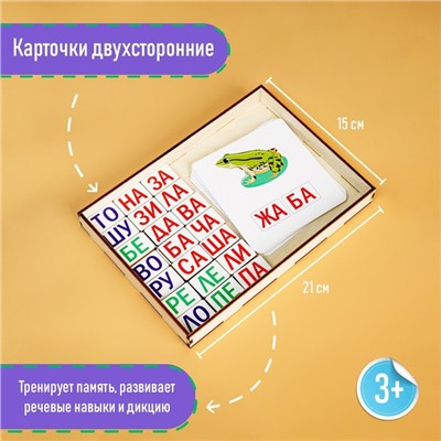 Дидактические игры и материалы «Учимся читать по слогам»