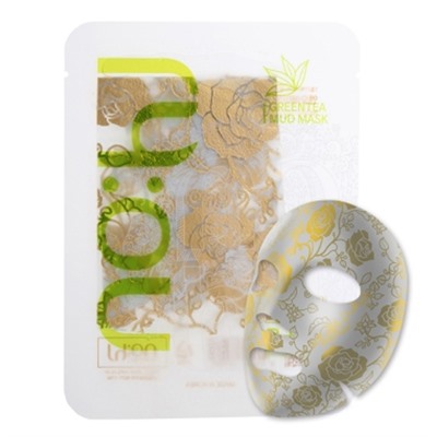 NOHJ Anti-Pore Texture Золотая роза Тканевая маска (Зеленый чай)