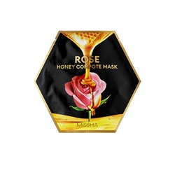 Missha rose honey blue Тканевая маска с экстрактом розы и меда (5 шт)