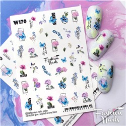 Fashion Nails, Слайдер-дизайн W170