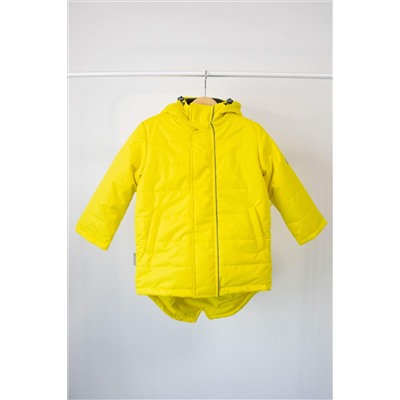 Куртка Дино зимняя желтая