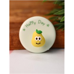 Крючок на липучке «Crazy pear», green