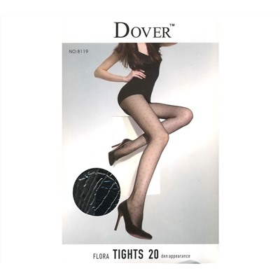 Женские колготки Dover 8119 Black 20 Den