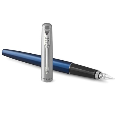 Ручка перьевая Parker "Jotter Royal Blue CT" 1,0мм, подар. уп.