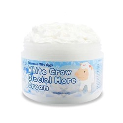 Крем для лица воздушный Milky Piggy White Crow Glacial More cream, ELIZAVECCA 100 г