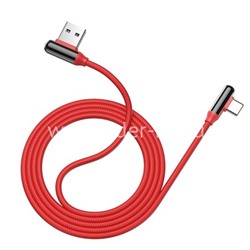 USB кабель для USB Type-C 1.2м HOCO U77 (красный)