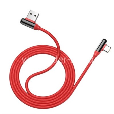 USB кабель для USB Type-C 1.2м HOCO U77 (красный)