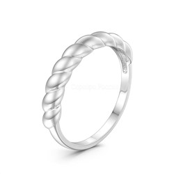 Кольцо из серебра родированное К50142р