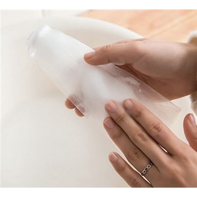 Сеточка - мочалка для вспенивания мыла, 21*12 см.