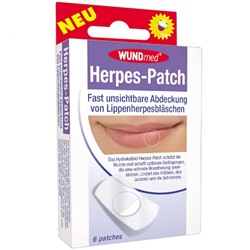 WUNDmed Herpes-Patch Вундмед Пластырь от герпеса, 6 шт