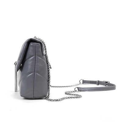 Женская сумка, кожа, MIRONPAN  63003 Темно-серый