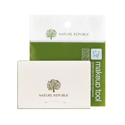 NATURE REPUBLIC Natures Deco Бумага для удаления жирного блеска (50 шт)