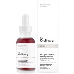 Кислотный пилинг для лица The Ordinary AHA 30% + BHA 2% Peeling Solution, 30 мл