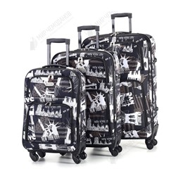 Комплект из 3-х чемоданов “Hossoni”