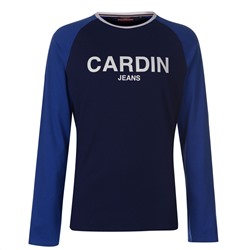 Pierre Cardin, Raglan Long Sleeve T Shirt Mens