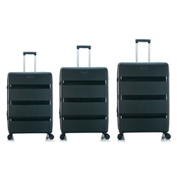 Набор из 3 чемоданов с расширением арт.11195