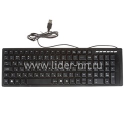 Клавиатура Perfeo (PF-8005) PYRAMID Multimedia USB проводная (черная)