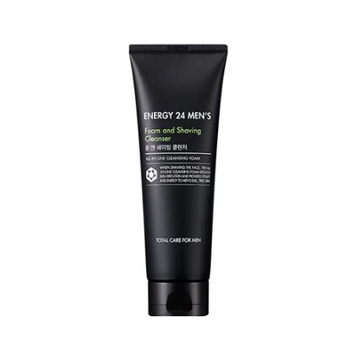 TONY MOLY Energy 24 Men's Пенка для умывания и бритья