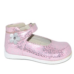 Туфли для девочек 26-00136, розовый