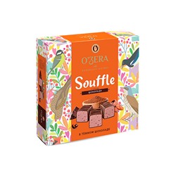 «OZera», конфеты Souffle со вкусом шоколада, в тёмном шоколаде, 360 г