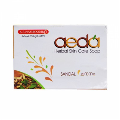 Натуральное мыло с Сандалом (75 г), Herbal Sandal Soap, произв. K.P. Namboodiri's