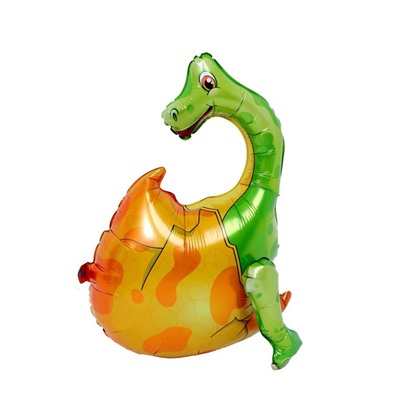 Шар-игрушка фольгированный 20" «Платеозавр в скорлупе», под воздух