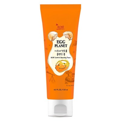 Пенка для лица с экстрактом солодки EGG PLANET ACNE CONTROL Cleansing Foam, Daeng Gi Meo Ri 120 мл