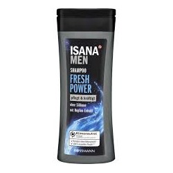 Шампунь ISANA MEN Fresh Power/Сила свежести /300мл