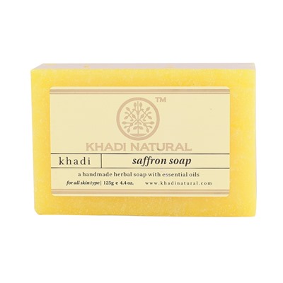 Khadi Saffron Soap 125g / Мыло с Шафраном 125г