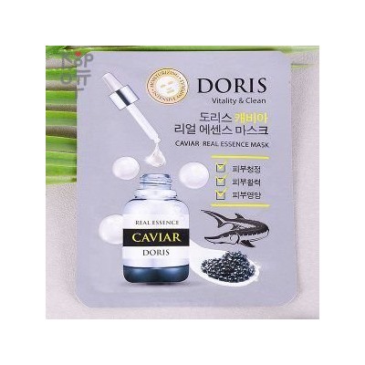 JIGOTT DORIS REAL ESSENCE MASK Тканевая маска 1шт.,