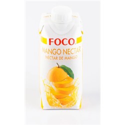 Нектар манго “FOCO” 330 мл, 100% натуральный